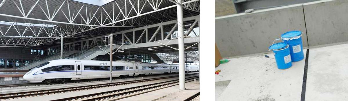 Caulking Sealant Supplies to China High Speed Railway Project